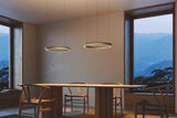 Lodes Lámpara colgante Tidal tierra mate LED 3000K 19928-6730