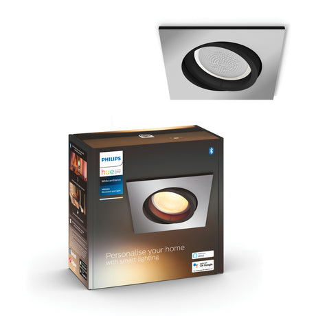 Philips Hue Empotrable Milliskin plata White Ambiance 5W 871951433858600 350lm