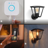 Philips Hue Aplique de pared inara negro White Ambiance 7W IP44 871951438851200 550lm - imagen 5