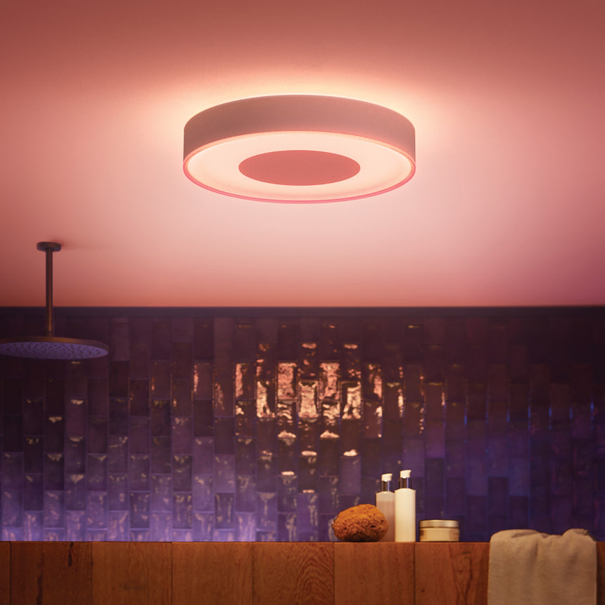 Philips Hue White and Color Ambiance Plafón Xamento blanco RGBW 53W IP44 4116831P9 3700lm - imagen 4