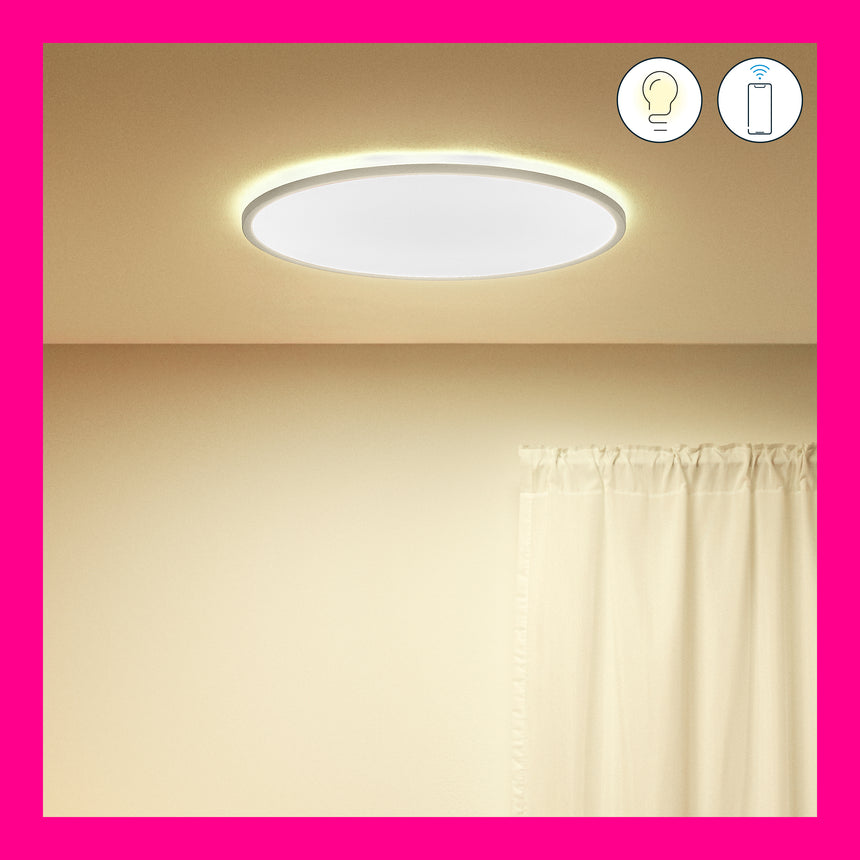 WiZ Plafón SuperSlim 22W 2450lm 55493100 - imagen 8 | Philips