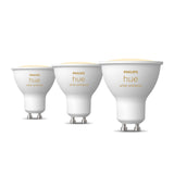 Philips Hue Bombilla dicroica White Ambiance GU10 4,2W 872016923009500 (3 uds) 400lm - vista alternativa