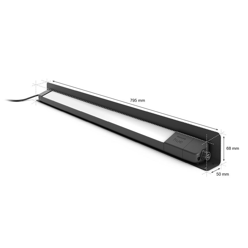 Philips Hue White and Color Ambiance Proyector amarant negro RGBW 21W IP65 1746630P7 1420lm - imagen 6