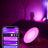 Philips Hue White and Color Ambiance Lámpara de mesa Bloom negro RGBW 7W 500lm 77112600 - imagen 3