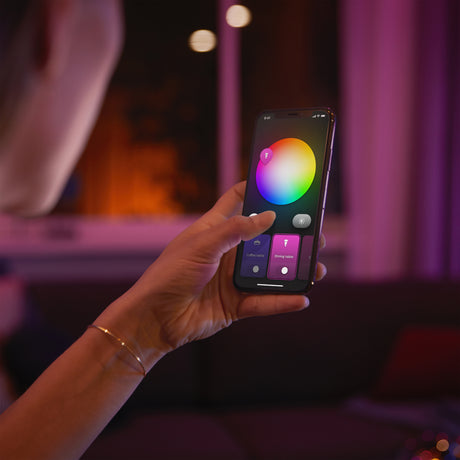 Philips Hue White and Color Ambiance RGBW Empotrable Xamento negro RGBW 6W IP44 (3 uds) 8719514452190 - imagen 6