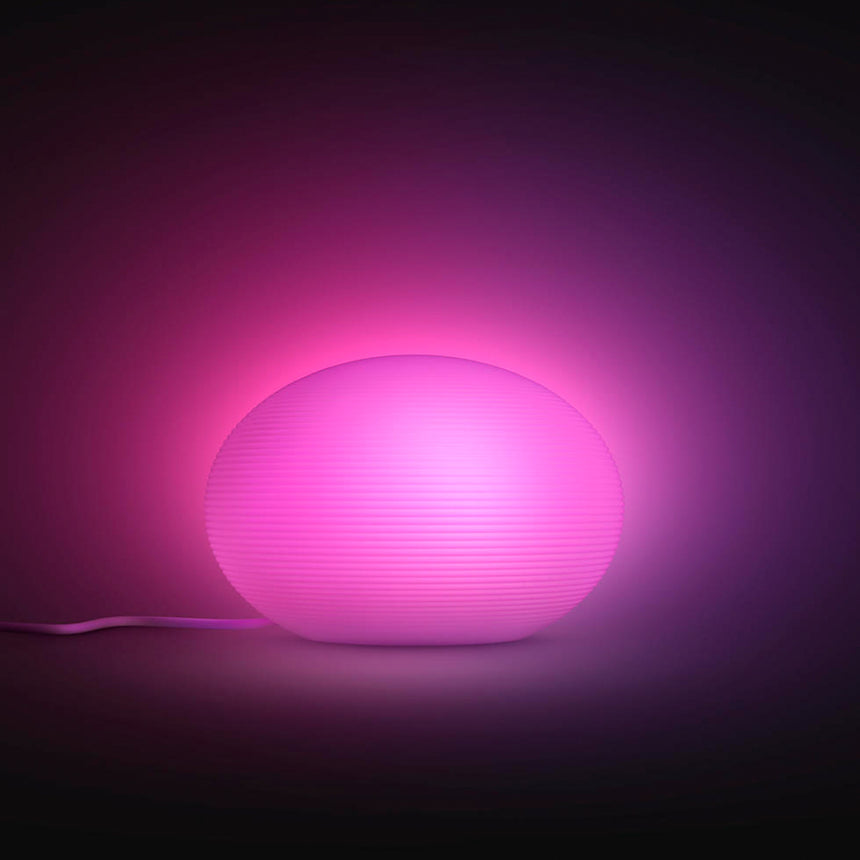 Philips Hue White and Color Ambiance Lámpara de mesa flourish table lamp grafito RGBW 6W 872110311881300