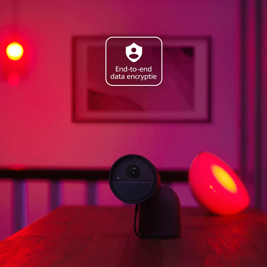 Philips Hue Security Cámara inteligente Secure negro 10W IP65 8719514496132