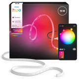 Philips Hue White and Color Ambiance RGBW Tira LED flux outdoor ledstrip blanco RGBW 30W IP44 8721103089212