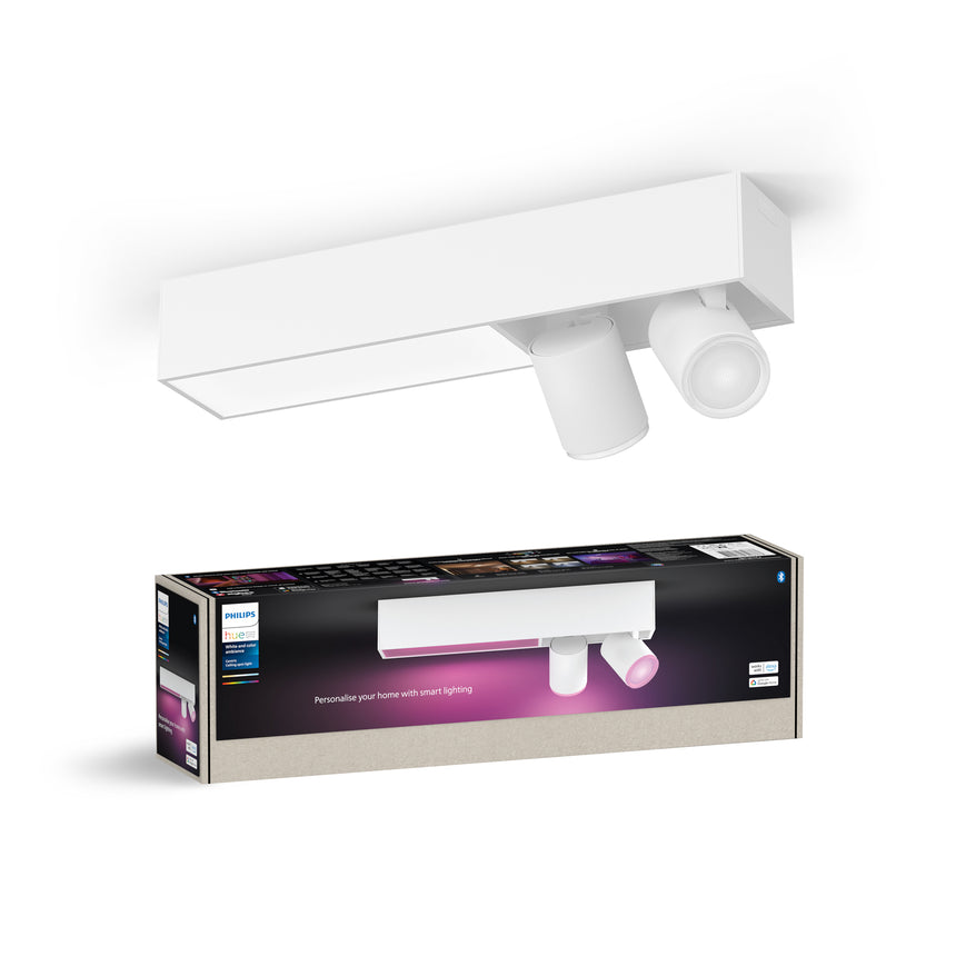 Philips Hue White and Color Ambiance Foco Centris blanco RGBW 11W 1630lm 8720169318373 - imagen 10