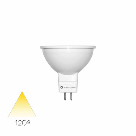 Beneito & Faure Uniform-line Bombilla LED Dicroica MR16 GU5.3 6W 12V 120º Neutra 4000K 4021