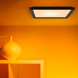 WiZ White and Color Ambiance Plafón Negro RGBW 12W 1600lm 0169077942 - imagen 6 | Philips