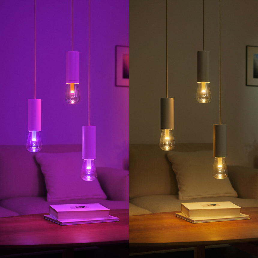 Philips Hue White and Color Ambiance Bombilla Lightguide RGBW E27 6,8W 500lm 41939100 - imagen 5