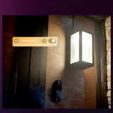 Philips Hue Security Timbre inteligente Secure hue negro IP54 (2 uds) 87201