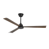 Ventilador de techo LedsC4 Shadow marrón motor DC Ø132cm VE-0093-MAR