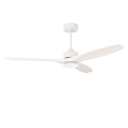 Ventilador de techo LedsC4 Stem Evo blanco con palas blancas motor DC Ø132cm VE-0095-BBL — vista 1