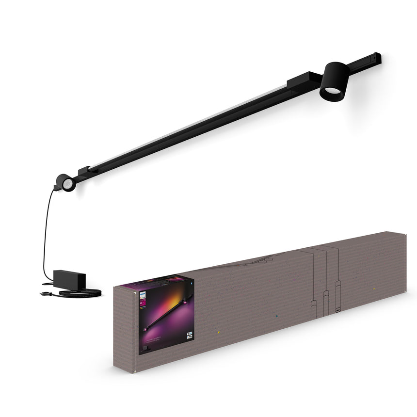 Philips Hue White and Color Ambiance Aplique de pared Perifo negro RGBW 5W 871951440788600