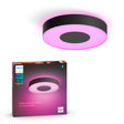 Philips Hue White and Color Ambiance Plafón Xamento negro RGBW 33W IP44 871951445225100 2350lm