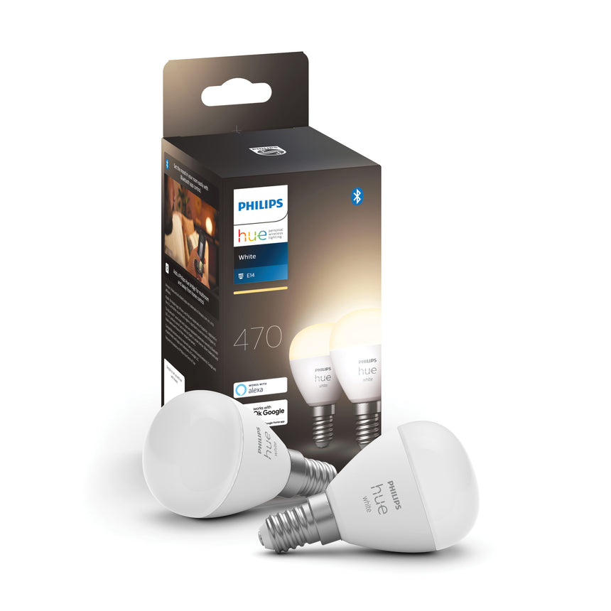 Philips Hue White Bombilla esférica White E14 6W 470lm 35677100