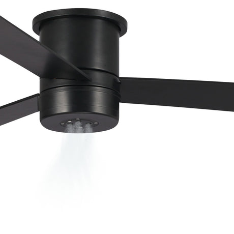 Ventilador de techo Sulion Mist 132cm negro motor DC con mando - 1