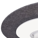 Ventilador de techo con luz Sulion Fono 80cm LED blanco con pantalla gris motor DC CCT - 1