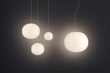 Lodes Lámpara colgante Volum blanco brillante LED 18713-1200