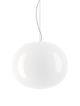 Lodes Lámpara colgante Volum esfera bola Ø42cm blanco brillante lacado