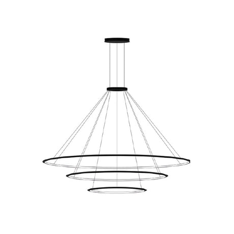 Lámpara de techo colgante LedsC4 Circular Outward 3 Rings ( ) grande LED CF4G-00V9AZDU14