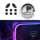 Philips Hue White and Color Ambiance Tira LED Play Gradient transparente RGBW 24W