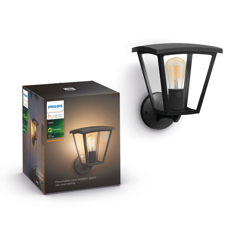 Philips Hue Aplique de pared inara negro White Ambiance 7W IP44 871951438851200 550lm
