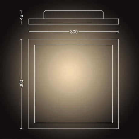 Philips Hue Panel LED Aurelle blanco White Ambiance 47W 871951438262600 1940lm - imagen 10