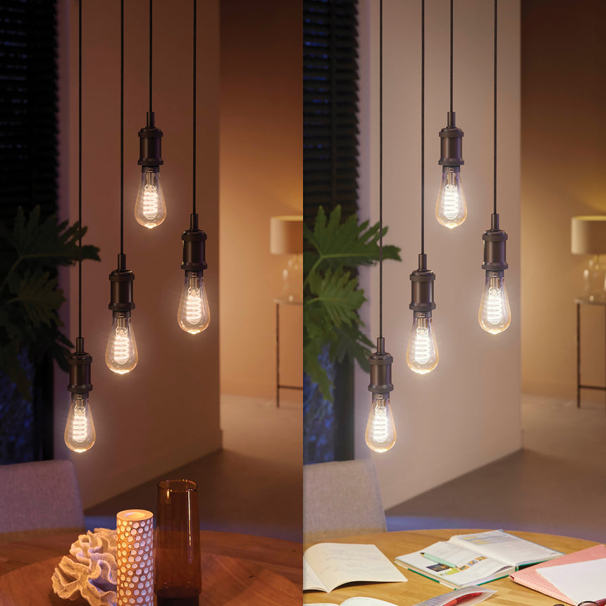 Philips Hue Bombilla filament White Ambiance E27 7W 871951430150400 550lm - imagen 4