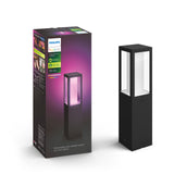 Philips Hue White and Color Ambiance Sobremesa Impress negro RGBW 16W IP44 1743430P7 590lm