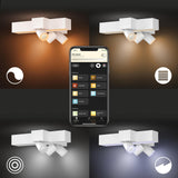 Philips Hue White and Color Ambiance Foco Centris blanco RGBW 25W 5060831P7 350lm - imagen 6