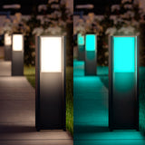 Philips Hue White and Color Ambiance Sobremesa Turaco pedestal grafito RGBW 8,1W IP44 872110311845500