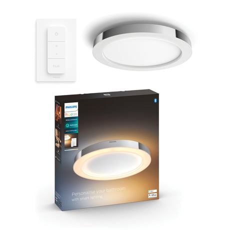 Philips Hue Plafón Adore plata White Ambiance 25W 6500K IP44 2900lm 34097800