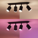 Philips Hue White and Color Ambiance Foco Fugato negro RGBW 4,2W 1600lm 8720169319394 - imagen 4