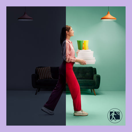 WiZ White and Color Ambiance Lámpara de mesa RGBW 12W 1080lm 55437500 - imagen 3 | Philips