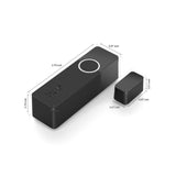 Philips Hue Security Sensor de contacto Secure negro 0W (2 uds) 87195