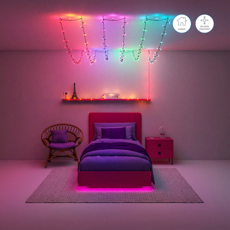 WiZ Guirnalda Negro 15W 120lm 8720169076969 - imagen 7 | Philips