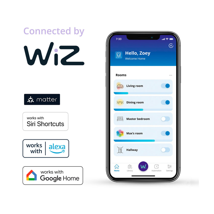 Bombilla LED Dicroica Philips White and color ambiance regulable PAR16 50W GU10 400lm 296800 - imagen 3