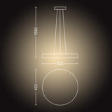 Philips Hue Lámpara colgante Being plata White Ambiance 25W 4098448P6 2900lm - imagen 9