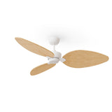 Ventilador de techo con luz Sulion Alma 132cm LED blanco y madera clara motor DC CCT — vista 4