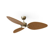 Ventilador de techo con luz Sulion Alma 132cm LED latón y madera media motor DC CCT 2248462 — vista 2