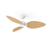 Ventilador de techo Sulion Alma blanco, brillo, palas madera clara 2245898