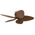 Ventilador de techo con luz Sulion Alma 132cm marrón óxido y madera oscura motor DC 2248141 — vista 2