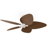 Ventilador de techo con luz Sulion Alma 132cm LED blanco y madera oscura motor DC CCT — vista 4