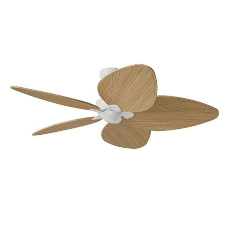 Ventilador de techo Sulion Alma blanco, brillo, palas madera clara 2248158