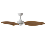 Ventilador de techo con luz Sulion Alma 132cm LED blanco y madera media motor DC CCT — vista 4