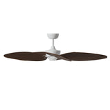 Ventilador de techo con luz Sulion Alma 132cm LED blanco y madera oscura motor DC CCT — vista 4