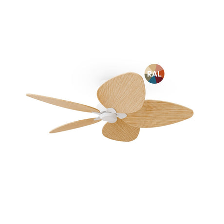 Ventilador de techo Sulion Alma madera blanco apto exterior IP44 2308647